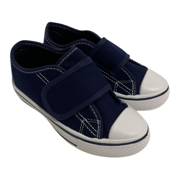 Tenis Azul Infantil com Velcro  - Escolar Rede Municipal SP - Imagem 5