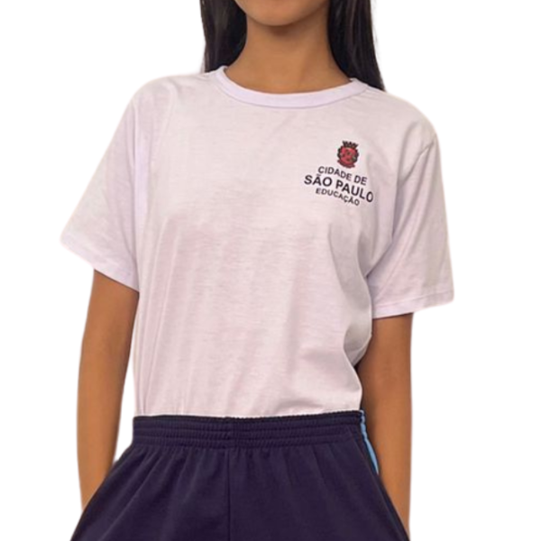 Camiseta Escolar Rede Municipal SP