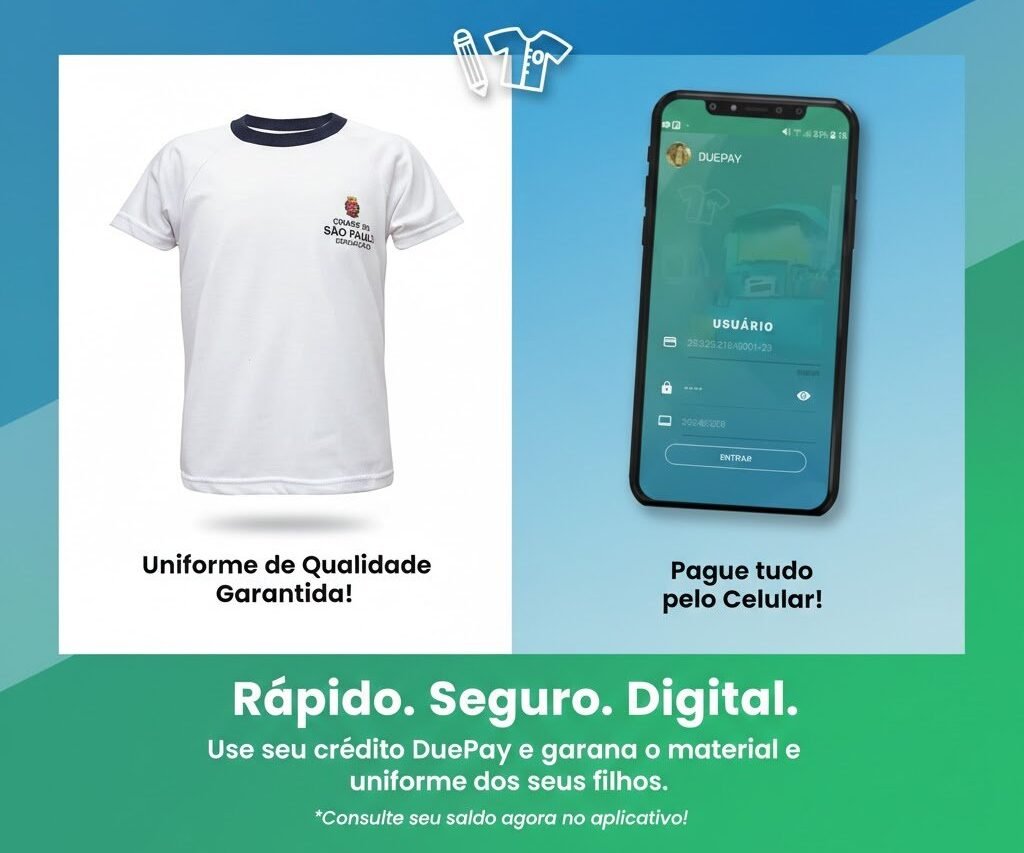 O que é o DuePay e como usar para comprar material escolar